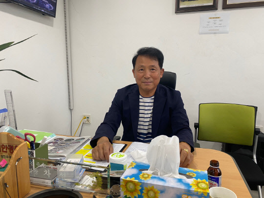 차성수 진주시 상인연합회장.  (사진=김양혁기자 mj@)